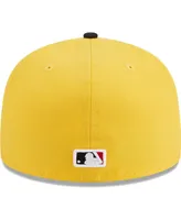 Men's New Era Yellow, Black Arizona Diamondbacks Grilled 59FIFTY Fitted Hat