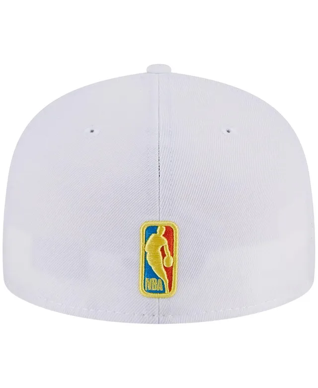 New Era Men's New Era White New York Knicks 59FIFTY Fitted Hat