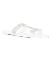 Olivia Miller Women's Nadia Sparkle Slide Sandal