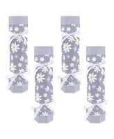 Purple Daisy Flowers - No Snap Floral Party Favors - Diy C# Boxes - 12 Ct