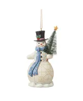 Jim Shore Snowman with Sisal Tree Ornament