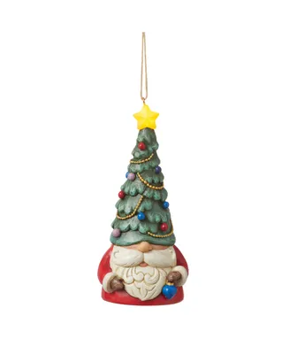 Jim Shore Led Gnome Tree Hat Ornament