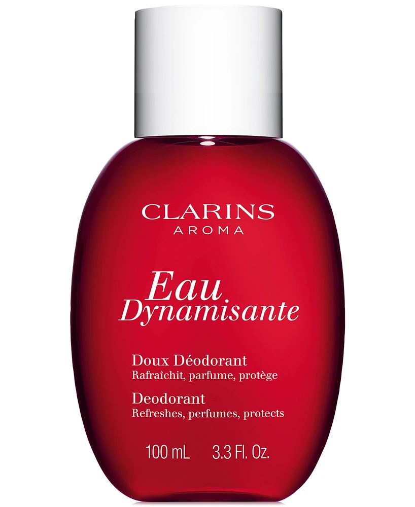 Clarins Eau Dynamisante Antiperspirant, Spray-On Deodorant, 3.4 oz.