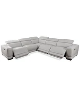 Krofton Beyond Leather Fabric Sectional Collection Created For Macys