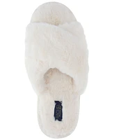 Rachel Roy Women's Cardi Plush Cross Band Slipper