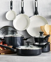 GreenPan Rio Ceramic Nonstick Cookware Set, 16 Piece