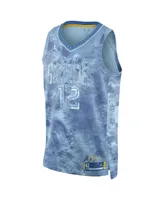 Men's and Women's Nike Ja Morant Light Blue Memphis Grizzlies Select Series Swingman Jersey