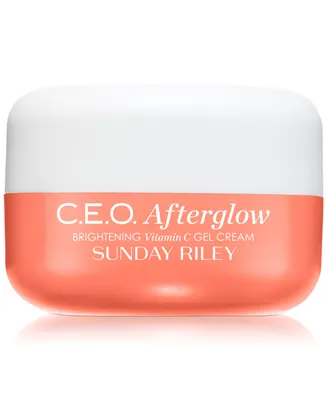 Sunday Riley C.E.O. Afterglow Brightening Vitamin C Gel Cream, 15 g