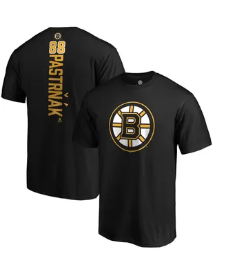 Men's Fanatics David Pastrnak Black Boston Bruins Playmaker T-shirt