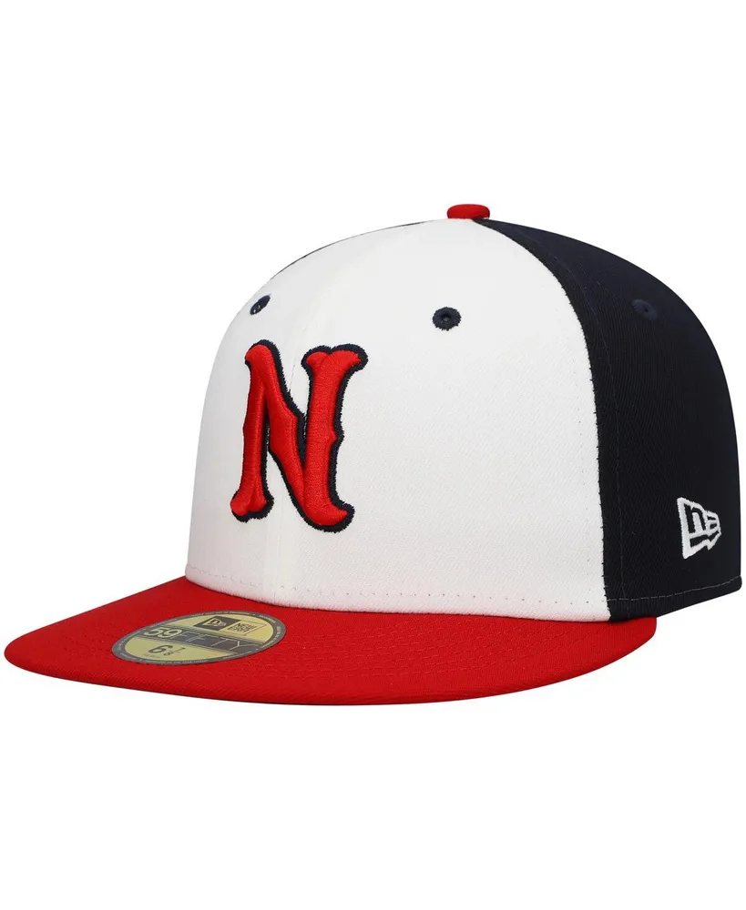 Men's New Era White Nashville Sounds Authentic Collection Team Alternate 59FIFTY Fitted Hat