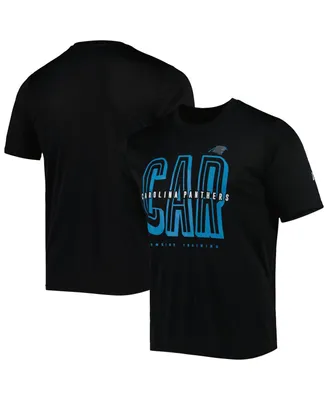 Men's New Era Black Carolina Panthers Scrimmage T-shirt