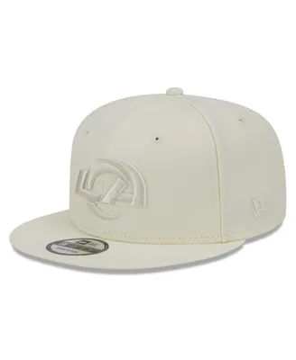 Men's New Era Cream Los Angeles Rams Color Pack 9FIFTY Snapback Hat