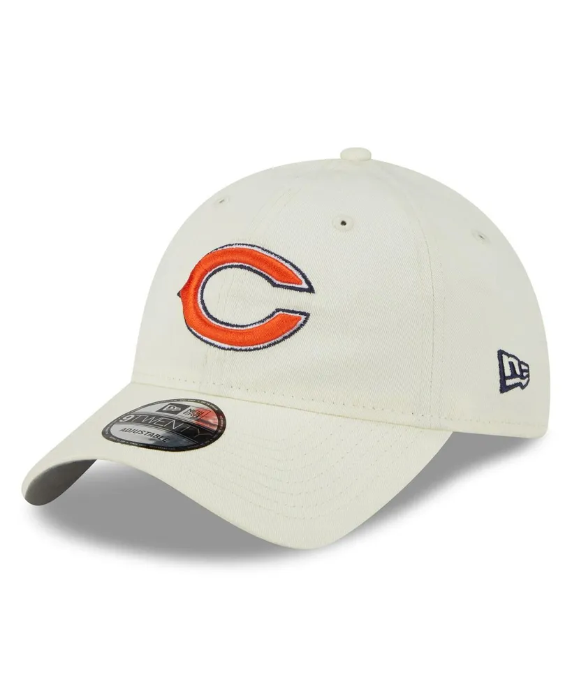 Men's New Era Cream/Black Chicago Bears Chrome Collection 59FIFTY Fitted Hat