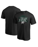 Men's Fanatics Black Dallas Stars Arch Smoke T-shirt