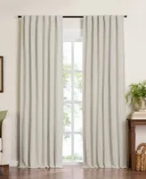 Elrene Harrow Solid Texture Blackout 1 Piece Curtain Panel Collection