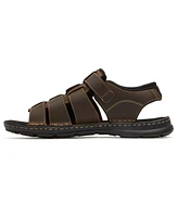 Rockport Men's Darwyn Leather Strap Sandal