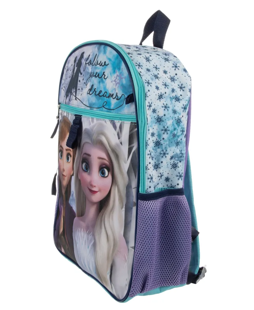 Frozen 5 Piece Backpack Set
