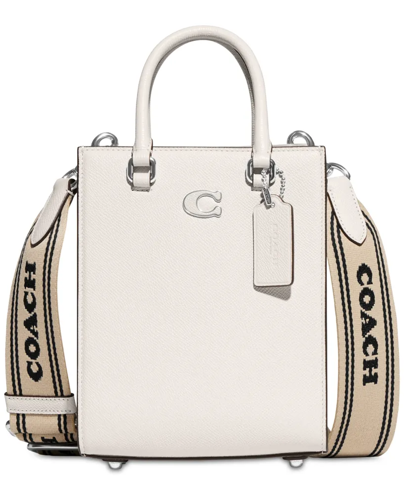 Coach Tote 16 Crossgrain Leather Crossbody Bag