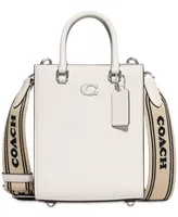 Coach Tote 16 Crossgrain Leather Crossbody Bag