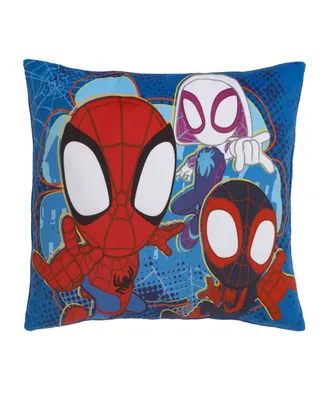 Marvel Spidey Team Toddler Decorative Pillow, 15" x 12"