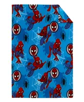 Marvel Spiderman Wall Crawler Toddler Blanket