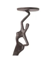 Danya B Fancy Lady Cast Iron Candle Holder