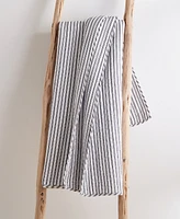Levtex Tobago Stripe Reversible Quilted Throw, 50" x 60"