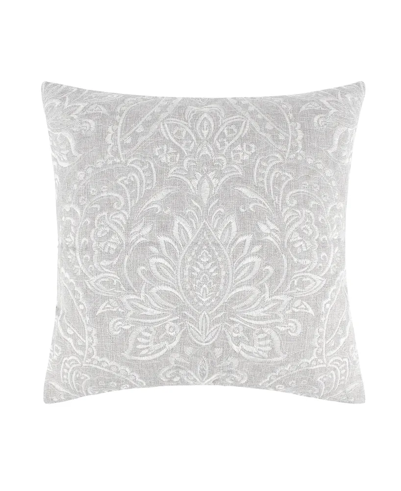 Levtex Sherbourne Embroidered Decorative Pillow, 18" x 18"