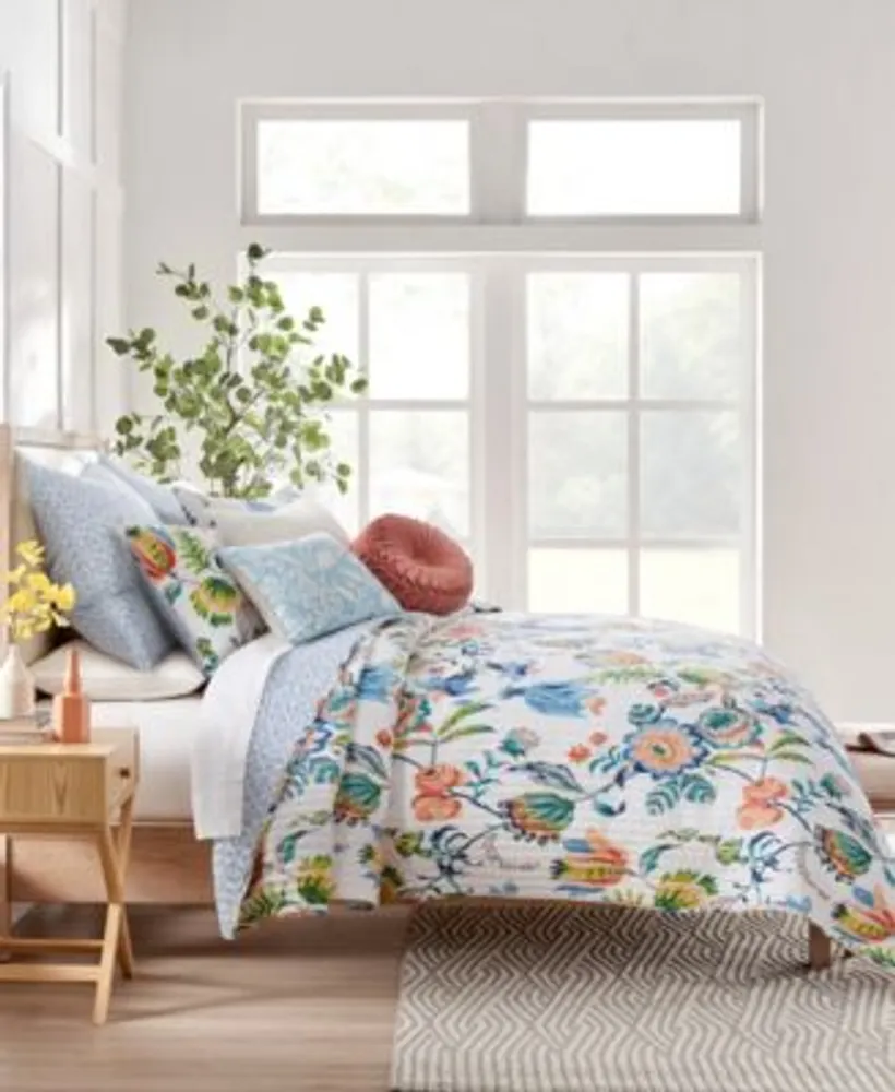 Levtex Eleni Vine Floral Reversible Quilt Sets