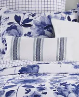 Levtex Riella Embroidered Decorative Pillow, 24" x 12"
