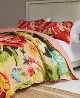 Greenland Home Fashions Senna Floral Boho Piece Quilt Set