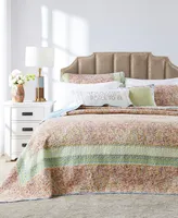 Greenland Home Fashions Palisades Cotton, Polyester Modern 3 Piece Bedspread Set