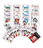 Masterpieces BettyBoop Playing Cards - 54 Card Deck for Adults