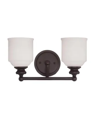 Savoy House Melrose 2-Light Bathroom Vanity Light