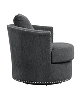White Label Dickinson 33.5" Swivel Chair