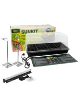 Sunkit T5HO Mini Greenhouse Kit for indoor Gardening Seed Starting