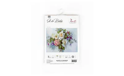 Luca-s Bouquet with Roses BA2363L Counted Cross-Stitch Kit - Assorted Pre