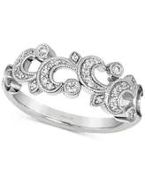 Le Vian Vanilla Diamond Filigree Ring (1/6 ct. t.w.) in Platinum