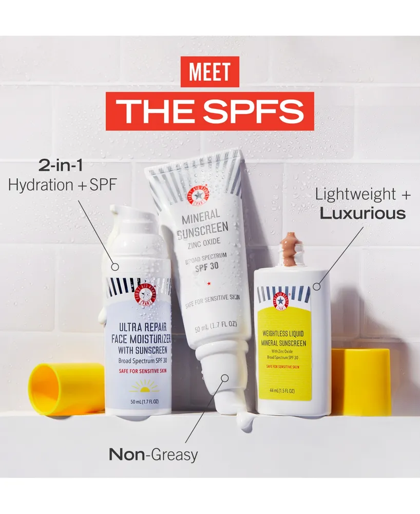First Aid Beauty Weightless Liquid Mineral Sunscreen Spf 30, 1.5 oz.