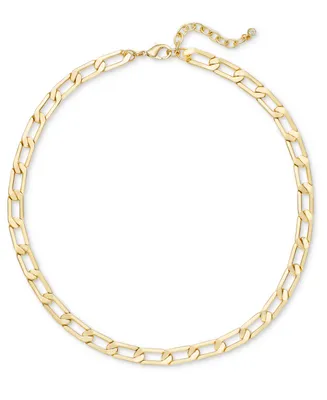 On 34th Chain Link Necklace, 17" + 2" extender, Created for Macy's