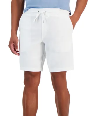Michael Kors Men's Comfort-Fit Double-Knit Pique Drawstring Shorts