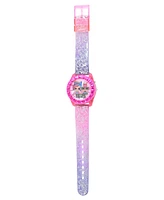 Accutime Girl's Mga Entertainment Lol Omg Surprise Multi-Color Silicone Watch 36mm Set