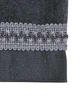 Avanti Braided Cuff Medallion Hand Towel, 16" x 30"
