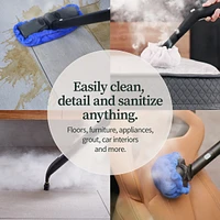 Dupray Neat Steam Cleaner Multi-Purpose Heavy-Duty Steamer for Floors, Cars, Home Use and More