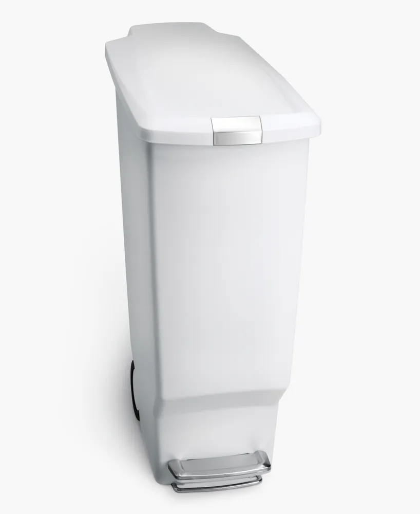 simplehuman 5L slim step trash can