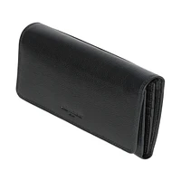 Club Rochelier Ladies Leather Clutch Wallet with Checkbook and Gusset