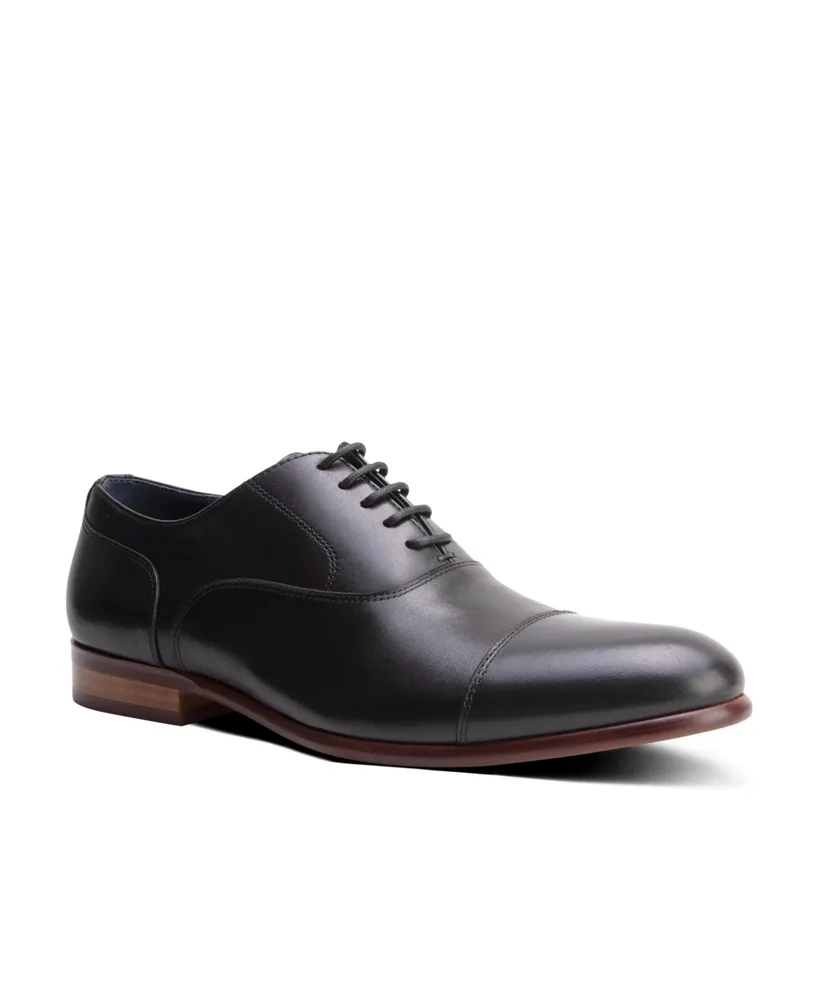 Blake McKay Men's Men s Melvern Dress Lace-Up Cap Toe Oxford Leather Shoes