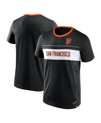 San Francisco Giants Fanatics Branded 2021 Postseason Orange October T-Shirt  - Black