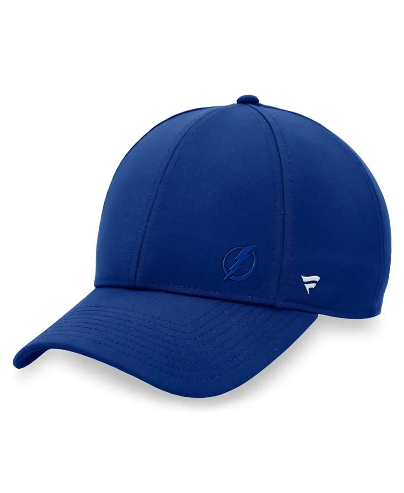 Women's Fanatics Blue Tampa Bay Lightning Authentic Pro Road Structured Adjustable Hat