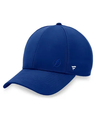 Women's Fanatics Blue Tampa Bay Lightning Authentic Pro Road Structured Adjustable Hat